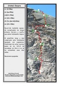 croquis cara norte del veleta cristal oscuro