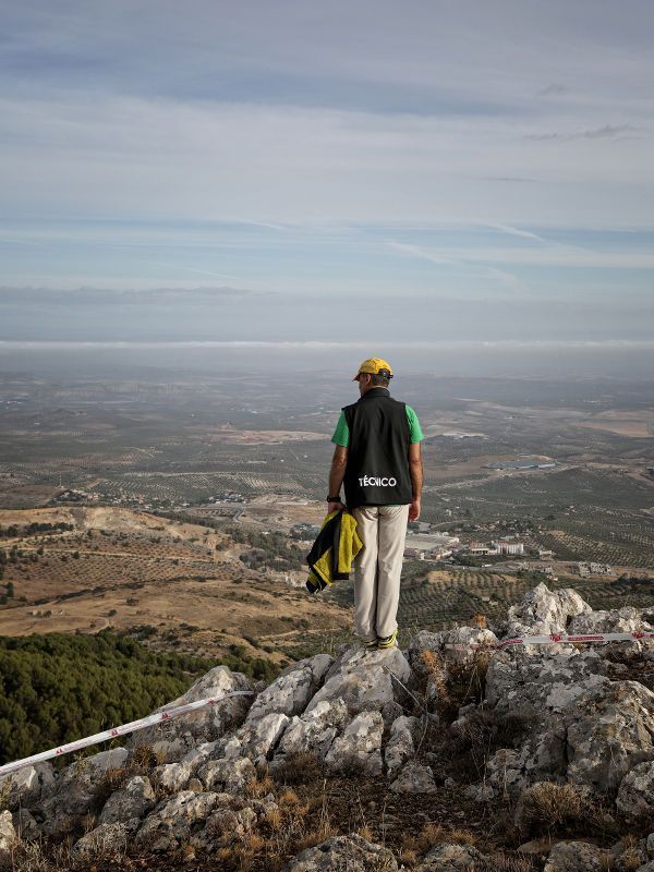 Curso de Orientación en sierra nevada